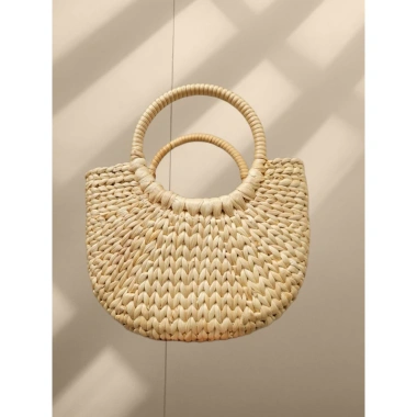 Túi lục bình đi biển cao cấp - Đan tỉ mỉ, chắc chắn, decor chụp ảnh, giá ưu đãi 125k