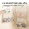 Túi lưới 3 tầng SOHImart đựng đồ lót, móc treo tiện lợi, chất liệu thoáng khí, ngăn rộng rãi, giảm giá 21.000₫ 2