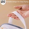 Túi lưới áo ngực TAWJOG tay cầm, chống biến dạng, thoáng khí, vệ sinh đồ lót 5