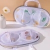 Túi lưới áo ngực TAWJOG tay cầm, chống biến dạng, thoáng khí, vệ sinh đồ lót 9