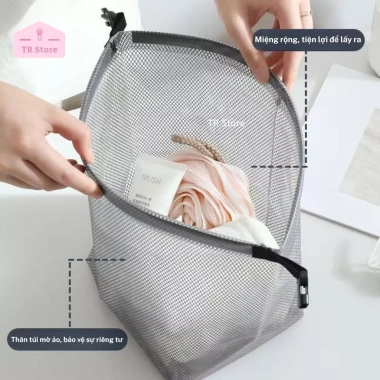 Túi Lưới Du Lịch Chống Nước Dung Lượng Lớn, Siêu Nhẹ, Quai Xách Tay Đa Năng - Giá 42.840 VND