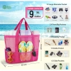 Túi Lưới Đựng Đồ Chơi Đi Biển Cỡ Lớn Gập Tiện Dụng - Giá Chỉ 135.000₫