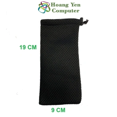 Túi Lưới Đựng Pin Dự Phòng, Cốc Sạc, Dây Cáp, Adapter – Dây Rút Tiện Lợi, Chống Trầy – Hoàng Yến
