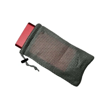 Túi lưới đựng pin dự phòng, sạc cáp tai nghe 9x17cm - Giá 20.869₫