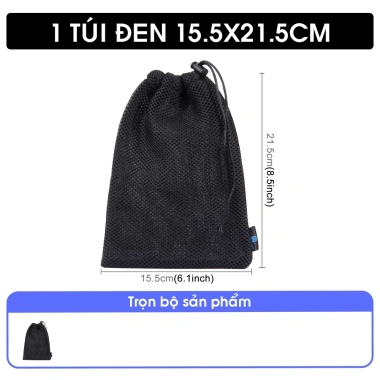 Túi lưới đựng pin dự phòng, sạc cáp tai nghe 9x17cm - Giá 20.869₫ 9 Túi lưới đựng pin dự phòng, sạc cáp tai nghe 9x17cm - Giá 20.869₫ 9