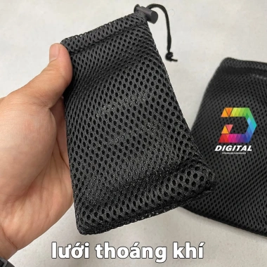 Túi Lưới Đựng Pin Dự Phòng, Tai Nghe, Cáp Sạc - Nhẹ, Bảo Vệ, Giá 24.999₫
