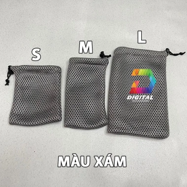Túi Lưới Đựng Pin Dự Phòng, Tai Nghe, Cáp Sạc - Nhẹ, Bảo Vệ, Giá 24.999₫ 8 Túi Lưới Đựng Pin Dự Phòng, Tai Nghe, Cáp Sạc - Nhẹ, Bảo Vệ, Giá 24.999₫ 8