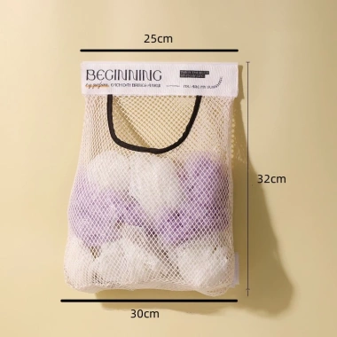 Túi Lưới Đựng Rác Gắn Tường Tiện Lợi, Tái Sử Dụng cho Nhà Bếp - Bảo Quản