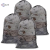 Túi lưới giặt cỡ lớn dây rút màu trơn, chống chảy xệ, không biến dạng mới 58.860 VND 5