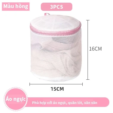 Túi Lưới Giặt Đồ Khóa Kéo - Bảo Vệ Quần Áo Lót, Xù Lông, Chống Hư Hại Máy Giặt 10 Túi Lưới Giặt Đồ Khóa Kéo - Bảo Vệ Quần Áo Lót, Xù Lông, Chống Hư Hại Máy Giặt 10