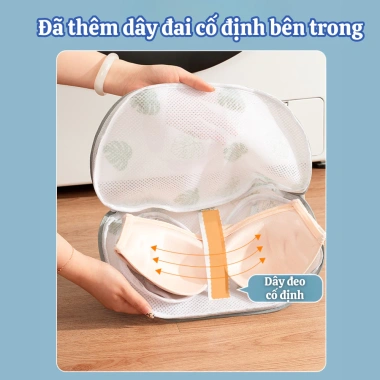 Túi Lưới Giặt Đồ Lót 2 Lớp Chống Biến Dạng - Bảo Vệ Quần Áo HAPPYHOME 51.000đ