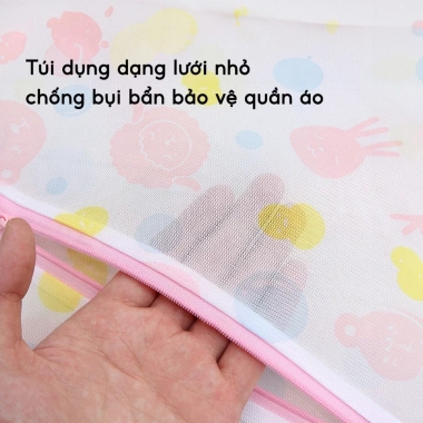 Túi Lưới Giặt Đồ Set 5 Size Tiện Dụng, Họa Tiết Dễ Thương - Giá 55.000₫