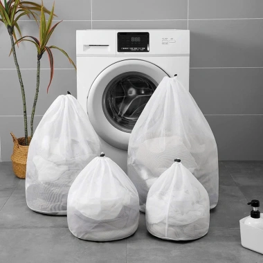 Túi Lưới Giặt Quần Áo Đồ Lót Dây Rút Chuyên Dụng Bảo Quản Dày Dặn Máy Giặt 7 Túi Lưới Giặt Quần Áo Đồ Lót Dây Rút Chuyên Dụng Bảo Quản Dày Dặn Máy Giặt 7