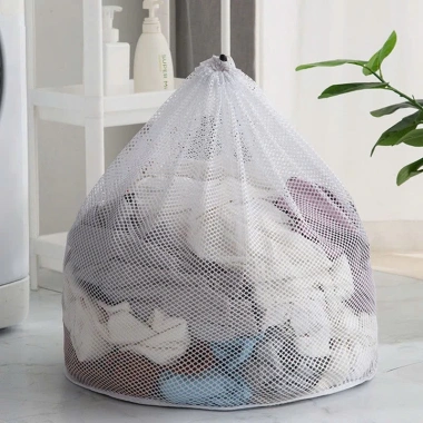 Túi Lưới Giặt Quần Áo Đồ Lót Dây Rút Chuyên Dụng Bảo Quản Dày Dặn Máy Giặt