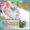Túi Lưới Lọc Rác Bồn Rửa Bát 100 Cái Siêu Mịn Polyester Co Giãn Dùng 1 Lần Rổ Chặn Rác Nhà Bếp