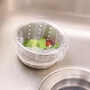 Túi Lưới Lọc Rác Bồn Rửa Bát 100 Cái Siêu Mịn Polyester Co Giãn Dùng 1 Lần Rổ Chặn Rác Nhà Bếp 8