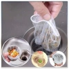 Túi lưới lọc rác bồn rửa chén bát - 100 túi vải tự phân huỷ chun miệng, 16.900đ 5