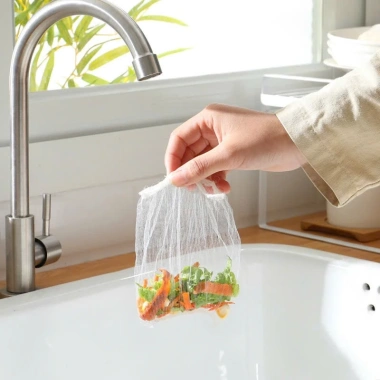 Túi lưới lọc rác đa năng cho bồn rửa chén - Tiện dụng, màu đỏ, bảo vệ bếp sạch 6 Túi lưới lọc rác đa năng cho bồn rửa chén - Tiện dụng, màu đỏ, bảo vệ bếp sạch 6