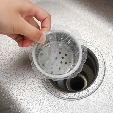 Túi lưới lọc rác đa năng cho bồn rửa chén - Tiện dụng, màu đỏ, bảo vệ bếp sạch