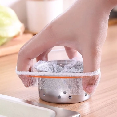 Túi lưới lọc rác thông minh 100 chiếc cho bồn rửa chén - Siêu rẻ BV13 8.000đ