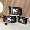Túi lưới mỹ phẩm Sanrio Hello Kitty lớn - Hộp đa năng du lịch, đựng đồ vệ sinh cá nhân, giá 61.560₫
