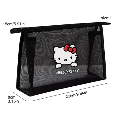 Túi lưới mỹ phẩm Sanrio Hello Kitty lớn - Hộp đa năng du lịch, đựng đồ vệ sinh cá nhân, giá 61.560₫ 7