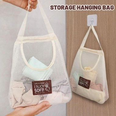Túi lưới nhà bếp EYEHPEE - Đựng đồ lặt vặt, rau củ, có tay treo tiện lợi 7