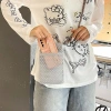 Túi lưới OLVIDO - Túi đựng điện thoại, đeo vai Polyester trơn ngọt, 136.080đ 4