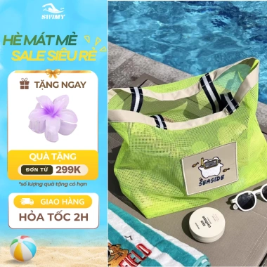 Túi lưới Swimy phong cách Hàn Quốc không thấm nước cho người lớn và trẻ em - Giá ưu đãi 199.000₫