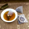 Túi lưới tam giác Hàn Nhiệt Miệng KIZOTA - Dây tem đỏ nhúng trà thảo dược, set 100 túi lọc, chỉ 28.000đ 4
