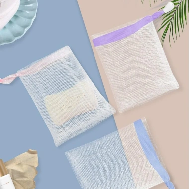 Túi Lưới Tạo Bọt 2 Lớp Đựng Bánh Xà Phòng Tiện Lợi Giá 4.955 VND Giảm 16% 4