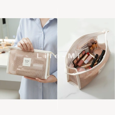 Túi Lưới Textilene Dịu Dàng Đựng Trang Điểm Đồ Cá Nhân Tiện Lợi Giá Ưu Đãi 36k 5 Túi Lưới Textilene Dịu Dàng Đựng Trang Điểm Đồ Cá Nhân Tiện Lợi Giá Ưu Đãi 36k 5