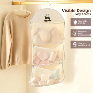 Túi lưới treo đa năng đựng đồ lót, tất vớ – có quai treo tiện lợi, giảm giá 29.900₫