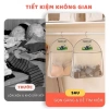Túi lưới treo đồ lót, tất vớ 1‑3 tầng – Giỏ đa năng gấp gọn treo tường tiện lợi 3