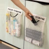 Túi lưới treo tường co giãn ASCOR 29x25cm - Đựng đồ dùng đa năng, gọn gàng