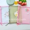 Túi Lưới Trong Suốt Cỡ A4 Đựng Bút, Sách, Mỹ Phẩm, Khóa Kéo - 21.900 VND 8