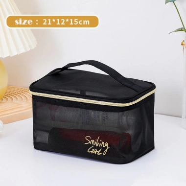 Túi Lưới Trong Suốt Đựng Mỹ Phẩm & Đồ Vệ Sinh Cá Nhân Nữ - Giá 28.989đ