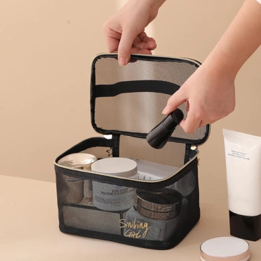 Túi Lưới Trong Suốt Đựng Mỹ Phẩm & Đồ Vệ Sinh Cá Nhân Nữ - Giá 28.989đ 3 Túi Lưới Trong Suốt Đựng Mỹ Phẩm & Đồ Vệ Sinh Cá Nhân Nữ - Giá 28.989đ 3