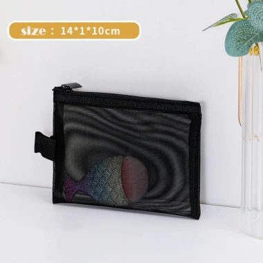 Túi Lưới Trong Suốt Đựng Mỹ Phẩm & Đồ Vệ Sinh Cá Nhân Nữ - Giá 28.989đ