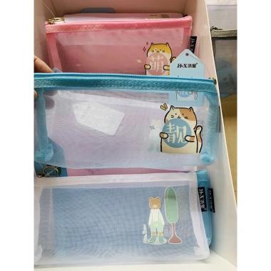 Túi lưới & Ví lưới đa năng đựng bút, đồ dùng học tập - Chỉ 28.000đ (giá gốc 36.400đ) 7