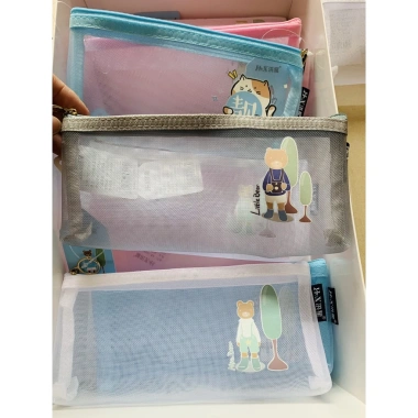 Túi lưới & Ví lưới đa năng đựng bút, đồ dùng học tập - Chỉ 28.000đ (giá gốc 36.400đ) 9