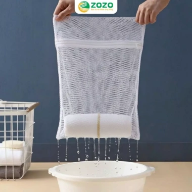 Túi Lưới ZoZo Bảo Vệ Quần Áo & Đồ Lót Khi Giặt Máy - Trắng Giá Ưu Đãi 13,900 VND