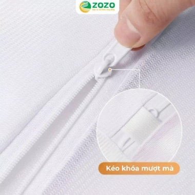Túi Lưới ZoZo Bảo Vệ Quần Áo & Đồ Lót Khi Giặt Máy - Trắng Giá Ưu Đãi 13,900 VND