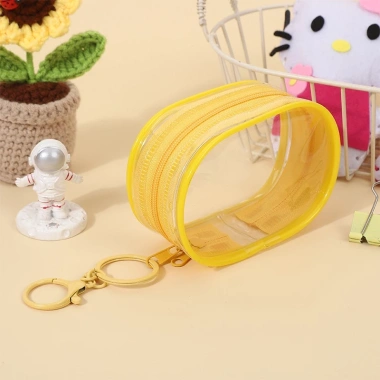 Túi lưu trữ cáp dữ liệu trong suốt - Đầu sạc, móc chìa khóa, giá chỉ 22.900₫