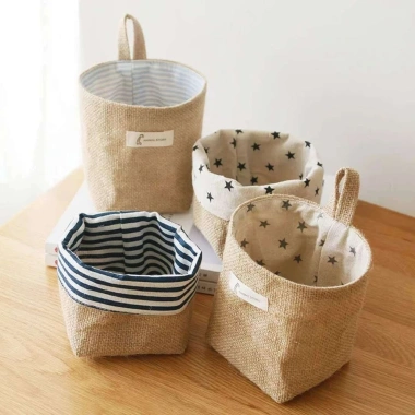 Túi Lưu Trữ Cotton Vải Lanh Treo Tường - Bảo Quản Máy Tính, Bàn Đáy, Nhà Vệ Sinh - 58.590₫ 3 Túi Lưu Trữ Cotton Vải Lanh Treo Tường - Bảo Quản Máy Tính, Bàn Đáy, Nhà Vệ Sinh - 58.590₫ 3