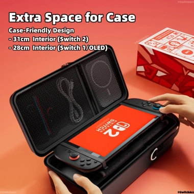 Túi lưu trữ dung lượng lớn cho Nintendo Switch 1/2/OLED - Chân đế cao cấp, giá ưu đãi 272.900 VND 9