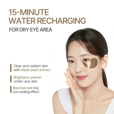 Túi mắt 60 chiếc Petitfee Ngọc trai đen + Miếng dán mắt vàng 30 ngày - Dưỡng ẩm, sáng da mắt Hàn Quốc 3 Túi mắt 60 chiếc Petitfee Ngọc trai đen + Miếng dán mắt vàng 30 ngày - Dưỡng ẩm, sáng da mắt Hàn Quốc 3