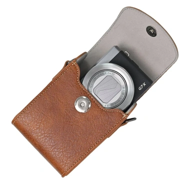 Túi máy ảnh bao da V808 - Dùng cho Canon G7X3, Sony RX100, Panasonic LX10, Ricoh GR2, bảo vệ, giá 195.800 VND