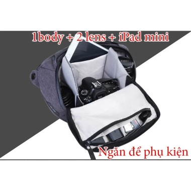 Túi máy ảnh cao cấp Xiu Jian 5L - Bảo vệ an toàn, giá ưu đãi 493.000₫ 6
