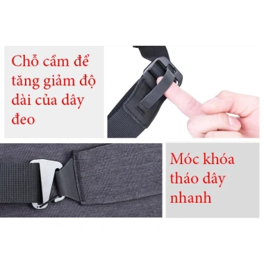 Túi máy ảnh cao cấp Xiu Jian 5L - Bảo vệ an toàn, giá ưu đãi 493.000₫ 8